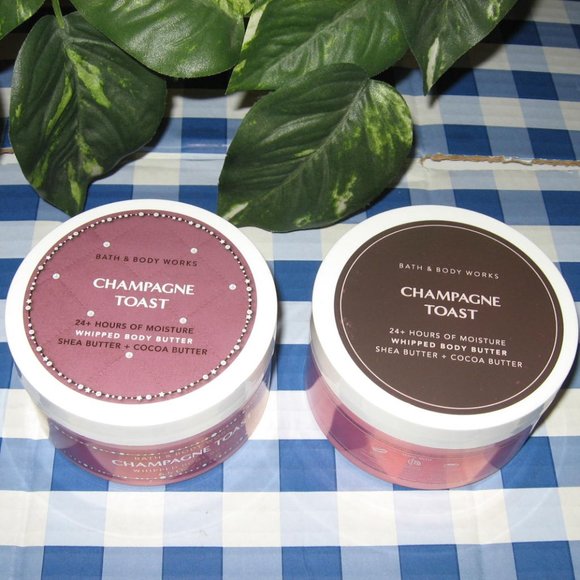 BBW Champagne Toast Whipped Body Butter Lot of 2 NEW - Picture 2 of 3